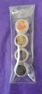 4 pcs Mini Containers Cases Round Small Storage Boxes - Picture 1 of 2