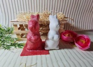 Handgemachte Latexgießform Gießform Betongießform für Beton Hase Ostern (175) - Picture 1 of 7