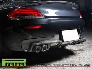 Difusor de parachoques trasero estilo 3D fibra de carbono para BMW E89 Z4 2 puertas M-Tech y M-Sport - Imagen 1 de 3