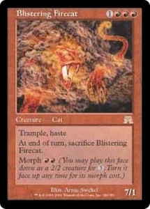 MTG - BLISTERING FIRECAT - Onslaught (R) - Picture 1 of 1