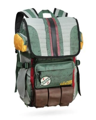 Star Wars Boba Fett Mandalorian Armor Mochila Estudiante 39 Viaje Bolso de Hombro B3 Foto 1 de 4