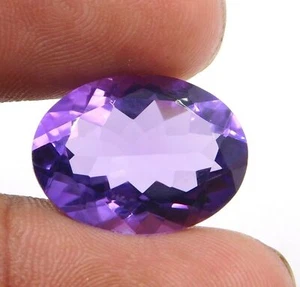Lab Created Amethyst Oval Cut Lot Loose Gemstone 15x20 MM For Jewelry P-160 - Picture 1 of 5