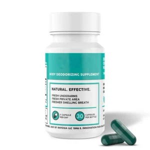 DEOS Internal Deodorant Supplement – Full Body Deodorizer - (30 Capsules) - Picture 1 of 6