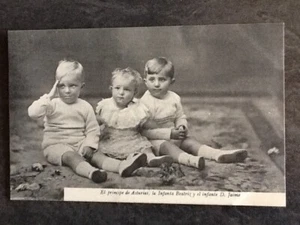 CP EL PRINCIPE DE ASTURIAS LA INFANTA BEATRIZ Y EL INFANTE JAIME - 54912 - Imagen 1 de 2