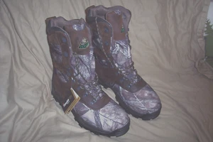 Mens 14 Camo Boots Insulated Waterproof 1000 g Hunting Boots Rocky camo Boots - Picture 1 of 8