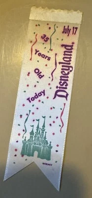 VTG Disneyland Cast Member Exclusive 35 Yr Anniversary  - Image 1 of 2