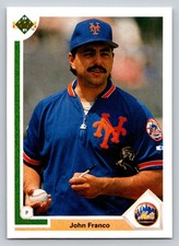 1991  Upper Deck #290 John Franco New York Mets