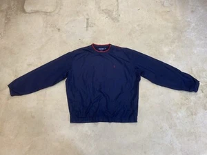 Polo Golf Ralph Lauren Windbreaker Herren Large Blau Polyester Pony Logo Pullover - Bild 1 von 10