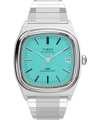 Timex Automatic 1983 E-Line Reissue 34mm with Expansion band Watch TW2Y07300 - Image 1 of 4