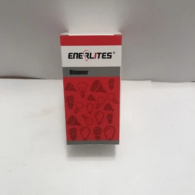 ENERLITES -Dimmer switch LED/CFL, single/three way, 51300, new Free Shipping - Image 1 of 4