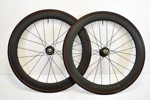 Token T55 Zenith Track Wheelset 700c Carbon Fixie Fixed Gear pista velodrome - Picture 1 of 5