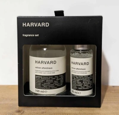 M&S Harvard Vetiver Aftershave 100ml + 30ml Marks and Spencer Discontinued RARE!