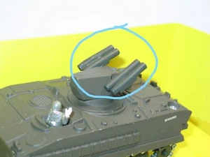 Solido, Die 2 Futterrakete G+D aus Metall Khaki für Panzer Amx 10 Oder Vab - Bild 1 von 3