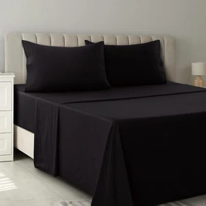 4 Piece Premium Bed Sheet Set Hotel Luxury Ultra Soft Deep Pocket Sheets Set - Picture 1 of 200