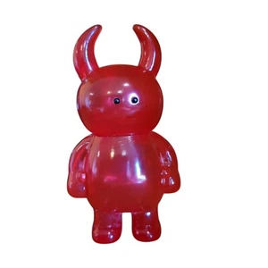 Uamou Figura Sofubi Rossa in Piede - Giocattolo Kaiju Giapponese in Vinile - Foto 1 di 12