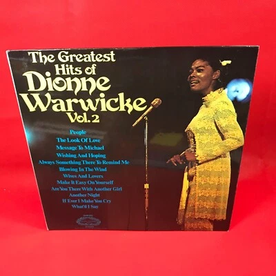 The Greatest Hits Of Dionne Warwick Vol. 2 1972 vinyl LP Walk On By best of - Image 1 of 4