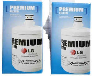 2x Premium LG water filter LG 5231JA2002A replace WaterDrop AquaHouse Eco Aqua - Picture 1 of 8