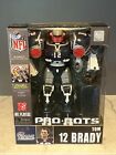 12" NFL Pro-Bots New England Patriots Tom Brady #12 figurine robot football