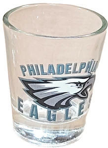 NFL Philadelphia Eagles Shot Glass, NEW (Logo) - Picture 1 of 1