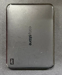 WD - Easystore 2TB External USB 3.2 Gen 1 Portable Hard Drive - Black - Afbeelding 1 van 2