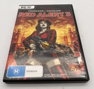 Command & Conquer Red Alert 3 2008 For PC Complete W/ Poster And Manual Untested - Picture 1 of 4