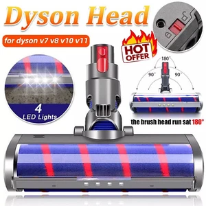 Turbo Brush Roller Electric Head for Dyson V7 V8 V10 V11 Y1W2 Vacuum Cleaner OZ - Picture 1 of 14
