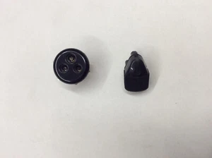 Vintage Mains Plug & Socket 3 Pin Belling Lee Panel mount socket side-entry plug - Picture 1 of 7
