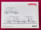 Marklin HO 46623 Dutch State Railways (NS) Set of 3 Silo Bollenwagen Set - NIB