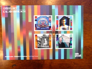 2022 IRELAND FDC URBAN ART SET OF 4 BUY IT NOW $8.95 - Picture 1 of 2