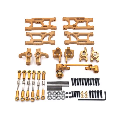 Swing Arm Steering Assembly For LC RACING 1/14 EMB-1H-dth-mth LC12B1 RC Upgrad - Image 1 of 4