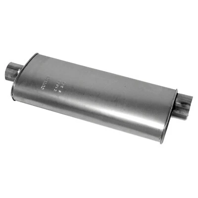Walker Exhaust 21054 Quiet-Flow Stainless Steel Oval Aluminized Exhaust Muffler - Image 1 of 4