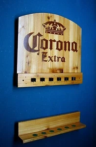 Neu Corona Extra Wandhalterung Billard Pool Queue Stick Rack - Bild 1 von 1
