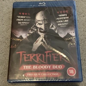 Terrifier The Bloody Duo (Blu Ray, 2022) Two Film Set. Cert 18 New Sealed - Picture 1 of 2