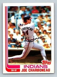 1982 Topps #630 - Joe Charboneau - Cleveland Indians -Designated Hitter-Outfield - Picture 1 of 2