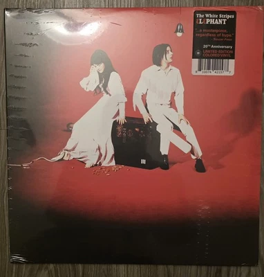 The White Stripes - Elephant 2 x LP LIMITED Anniversary Colored Vinyl NEW Record Foto 1 de 2