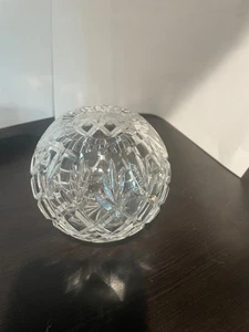 Cuenco/portavelas de cristal de plomo usado - Imagen 1 de 1