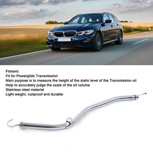 24in Transmission Oil Dipstick Stainless Steel Accurate Measuring Tool - Foto 1 di 18