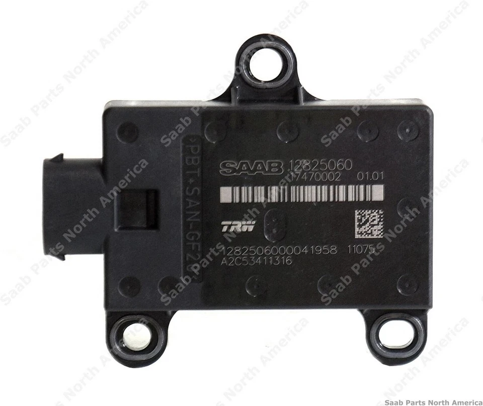 Front Yaw Rate Sensor For 2003-2006 Saab 9-3 12825060-AB Genuine OEM - Изображение 1 из 1
