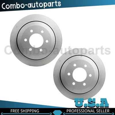 Rotores de freno de disco traseros para Ford Expedition 2007 2008 2009 2010 2011 2012 2013 Foto 1 de 4