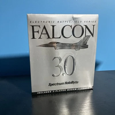 Falcon 3.0 Spectrum Holobyte 1991 Big Box New Sealed NOS NIB - Image 1 of 4