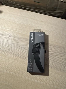 Nomad Apple Watch Band Black, 44/45mm, Horween Leather, New In Box - Photo 1 sur 3