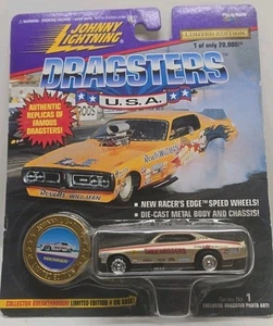 Johnny Lightning RAMCHARGERS Plymouth Duster Pro Stock 1997 Dragsters EE. UU. 1:64   - Imagen 1 de 2