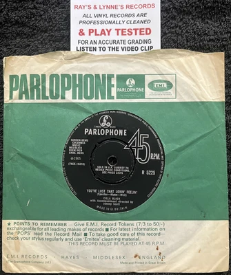 Cilla Black – You've Lost That Lovin' Feelin' 7'' Vinyl 1965 TESTED VG+ VIDEO Foto 1 de 4