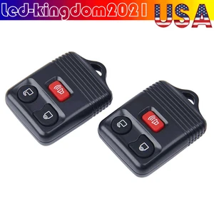 2X Llavero de coche con control remoto de entrada sin llave para Ford F150 F250 transmisor alarma - Imagen 1 de 12