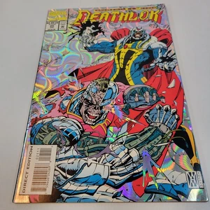 Deathlok #25 1993 Foil Anniversary Issue Marvel Direct Edition - Picture 1 of 12