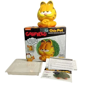 New Open Box Modern Nickelodeon Garfield Chia Pet Planter Decorative Kids Gift - Picture 1 of 16
