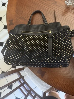 Maison Mayle La Feminine Black And Gold Leather Bag - Изображение 1 из 4