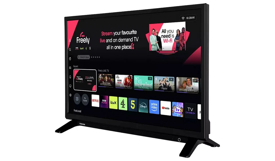 Toshiba 24WV2553DB 24" Smart HD Ready LED TV HDR Freeview Alexa Compatible