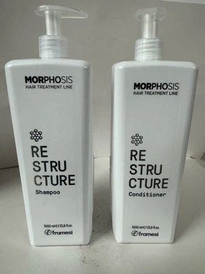 Framesi Morphosis Hair Treatment Restructure Shampoo & Conditioner oz Duo 33.8oz - Image 1 of 3