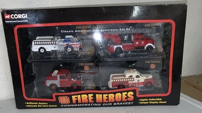 CORGI FIRE HEROES PENNSYLVANIA CLÁSICO JUEGO DE APARATOS DE FUEGO AMERICANO #4 NUEVO EN CAJA Foto 1 de 4